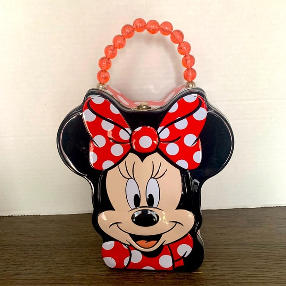 Disney Other Nwt Disneys Minnie Mouse Metal Box Poshmark